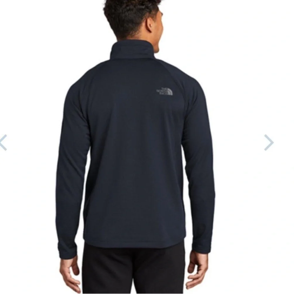 NWT The North Face Mountain Peaks Full-Zip Fleece Jacket Mens blue Sz Medium